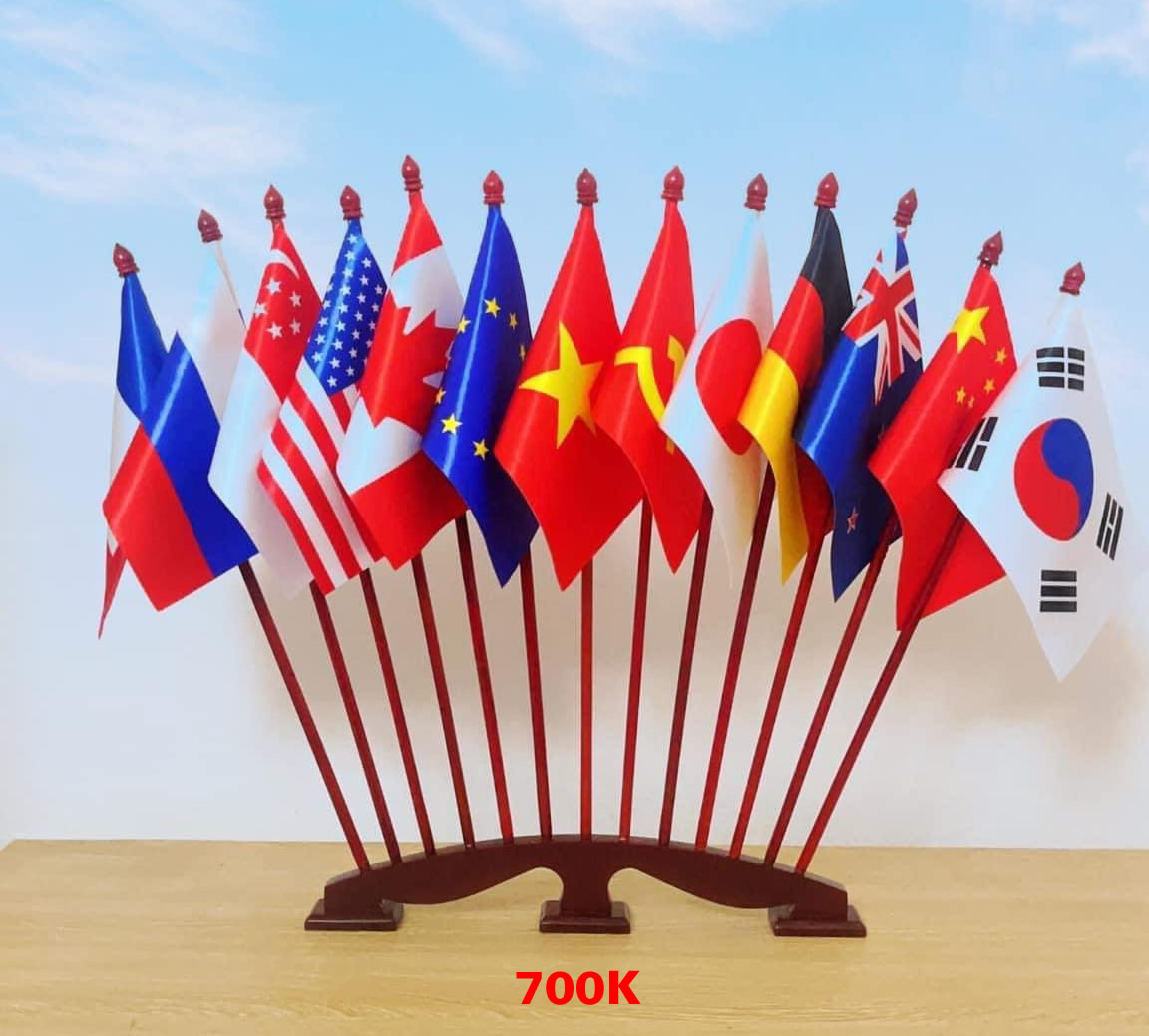 Cờ để bàn trang trí decor Hà Tĩnh