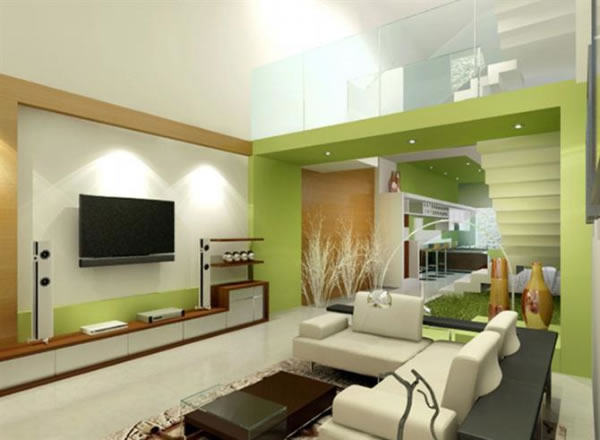 Kệ tivi treo tường phòng khách đẹp